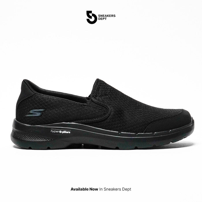 Sepatu Sneakers Pria SKECHERS GO WALK 6 REQUISITE 216623BBK ORIGINAL