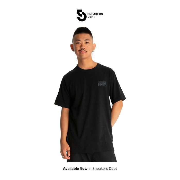 CONVERSE CONS GRAPHIC TEE IN BLACK 10021134A11