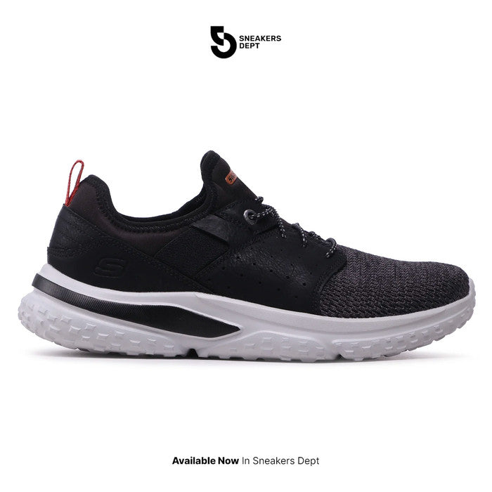 Sepatu Sneakers Pria SKECHERS SOLVANO CASPIAN 210553BLK ORIGINAL