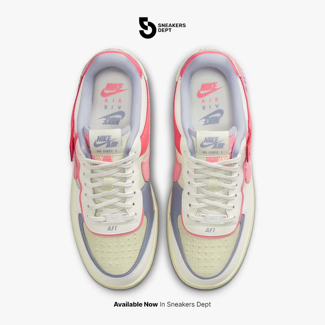 Sepatu Sneakers Wanita NIKE AIR FORCE 1 SHADOW DV7449101 ORIGINAL